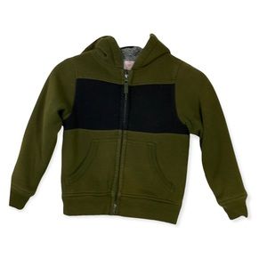 Boys green hoodie
